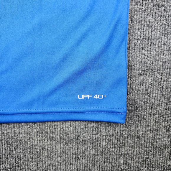 Nike Dri FIT Tank Top Men's M Hydroguard Blue Sleeveless Athletic Shirt‎ UPF 40+ - Picture 4 of 7